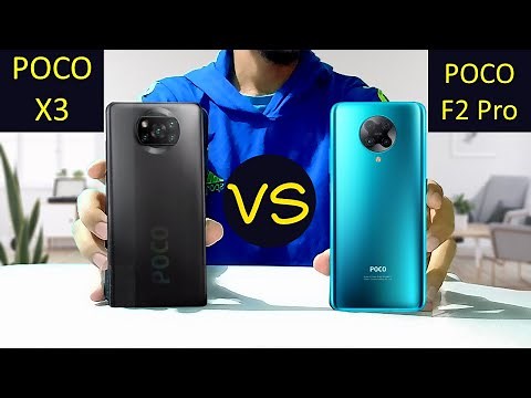 Poco X3 VS Poco F2 Pro