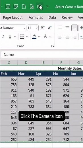 How to Enable Secret Camera in MS Excel 2025 | Hidden Camera Feature in Excel | Excel Tricks