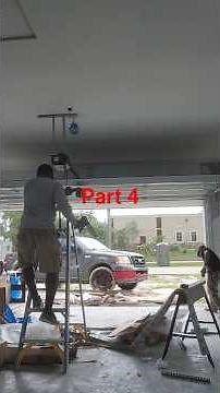 Install new opener garage door part 4 #home