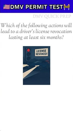 #71 Would You Pass This U.S. Driving Rule? 😱 | DMV Quick Prep #shorts