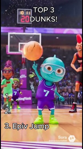 Epic Dunk Show: Top 3 Original Characters! 🏀✨