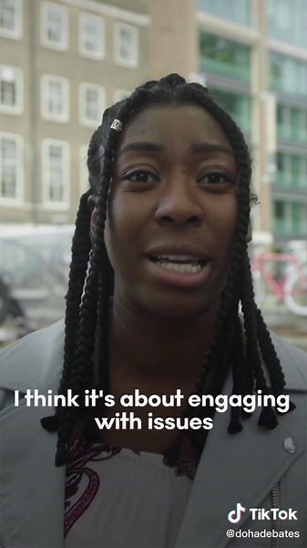 Doha Debates on TikTok