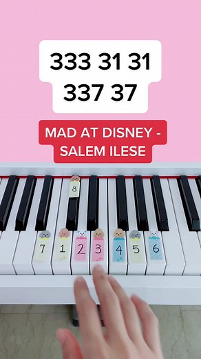 Mad At Disney - Salem Ilese (Piano Tutorial) #madatdisney #madatdisneysalemilese #salemilese #salemilesemadatdisney #easypianotutorial #summypiano