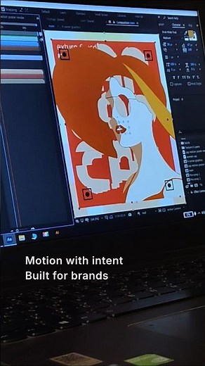 Scalable Motion Poster for Streetwear Fashion | After Effects #motionads #posteranimation