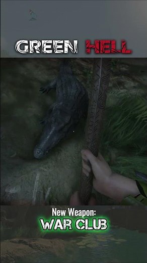 NEW! War Club - Best Weapon In Green Hell? #greenhell #survivalgame #gaming