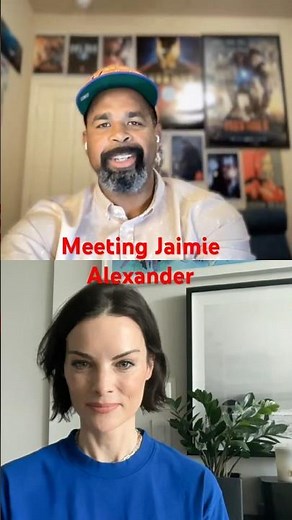 Meeting Marvel actress Jaimie Alexander! #marvel #thor #ladysif