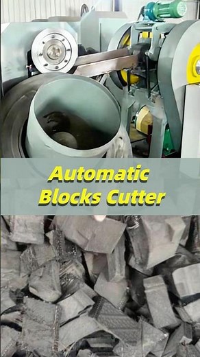 Automated Tire Processing, Zero Waste #tireshredder #tireshredding #tireprocessing #tirecrusher