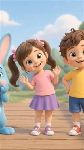 Hello Friends 👋 #kids #shorts #tilly_toonkids #usa