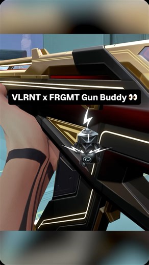VALORANT on Instagram: "Lil bro’s got a new look. VLRNT x FRGMT Wingman gun buddy in your shop soon."