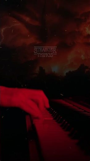 The Most Iconic Stranger Things Piano Moment #strangerthings #netflix #piano