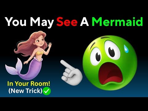 This Optical Illusion Might Show a Mermaid! 🧜‍♀️ ✅