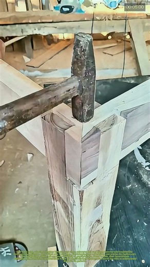 Keil schlägt zu: Wie traditionelle Holzverbindungen ohne Nägel halten