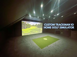Another Trackman io Golf Simulator Installation!!!