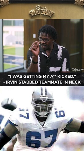 Club Shay Shay on Instagram: "“This big ol’ joker was whooping my butt. It’s still not an excuse. I shouldn’t have never grabbed the scissors, but I was in fight or flight mode. ... It’s blood everywhere. I barley missed an artery. I sat in that room thinking, ‘Boy, I’m going to jail. I k*lled this man.’ I thank him again today, and I apologize. He said, ‘Man, I don’t want to take you away from your kids like you almost took me away from mine.’” - @michaelirvin88"