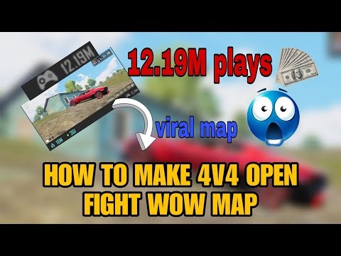 HOW TO MAKE 4V4 OPEN FIGHT WOW MAP | Viral WOW Map Trick | 12.19M Plays Method