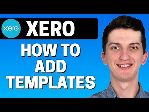 Xero Tutorial #2 - How To Create Invoice Template
