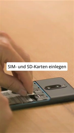SIM- und SD-Karten einlegen #shiftphone #smartphone #dual #sim #sd #firststeps