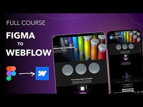 Figma to Webflow Full Course for Beginners — Build the Carbique Website from Scratch (2026)