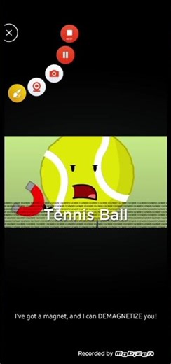 he is the crash bomb #tennisball #bfdi #bfdia #idfb #bfb #tpot