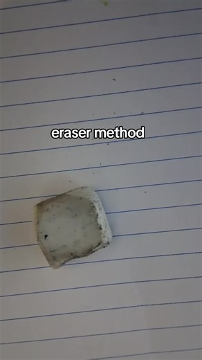 #erasermethodtodoonmyslef | eraser method