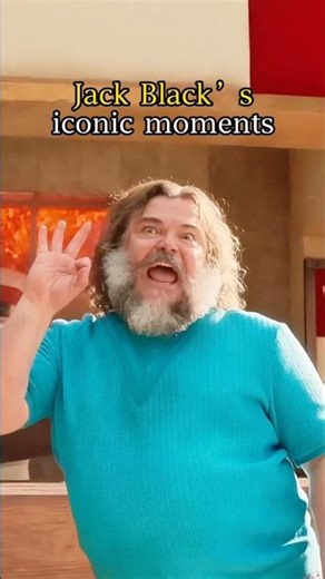 Jack black’s iconic moments #funny #funnyshorts #celebrity #comedyshorts #comedy #fyp