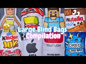 Large blind bags compilation!🤯 ✨