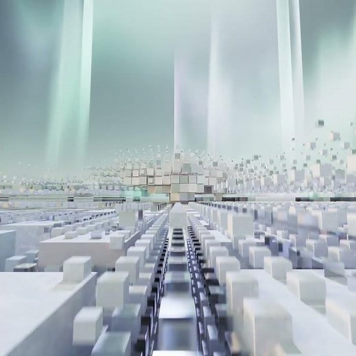 This visual depicts the process used by AI text-to-image diffusion models.