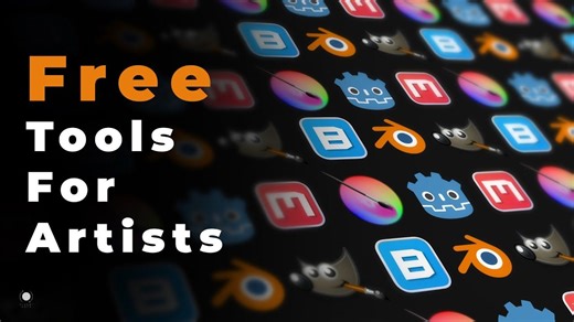 每个艺术家都应该知道的免费 3D 和 2D 软件！