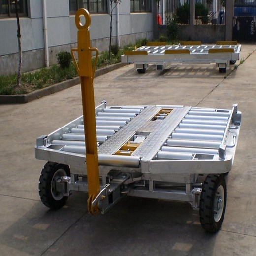 [Hot Item] 1.6t Aviation Aircraft Container Dolly (GW-AE02) Pallet Dolly Airport Transport