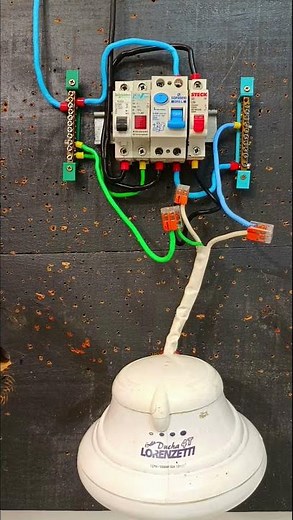 Shower Grounded to the Neutral Wire