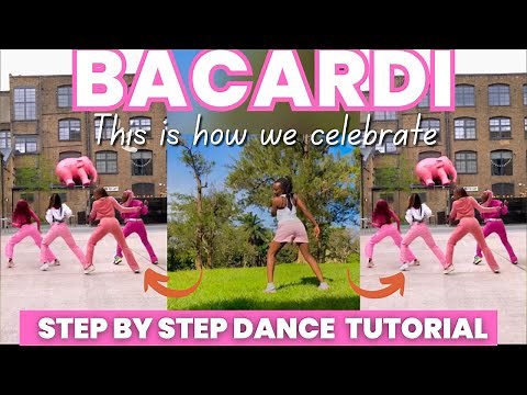 BACARDI (This is how we celebrate)DANCE TUTORIAL Step by Step | Beginner Level