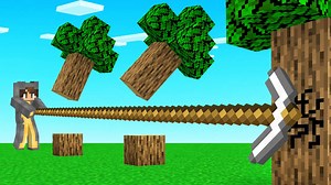 We Crafted MEGA LONG TOOLS In Minecraft! | Slogo livestream