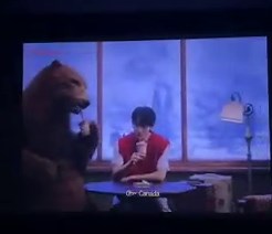 Mark’s Tim Hortons TV commercial is still playing in cinema 🥹🩵