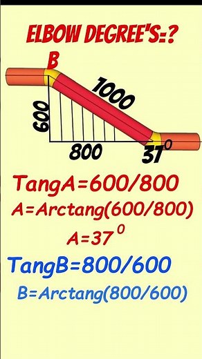 Piping Elbow Angle Calculation Made Easy!