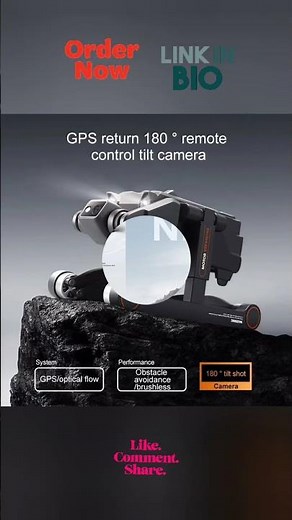 Drones with UHD Camera for Adults 3 Axis Brushless Drone with 4K/30FPS Video 48MP Photo #drone #4k