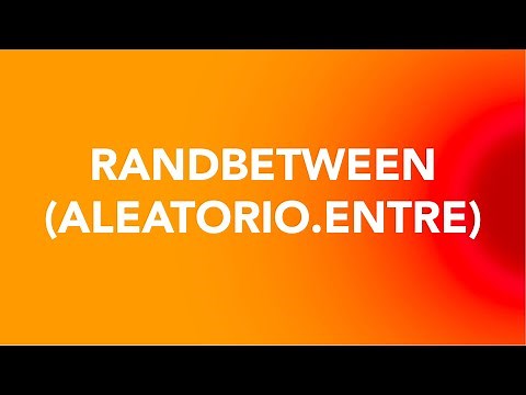 Cómo Usar la Función RANDBETWEEN (ALEATORIO.ENTRE) en Excel Office 365 | Tutorial por Hello Academic