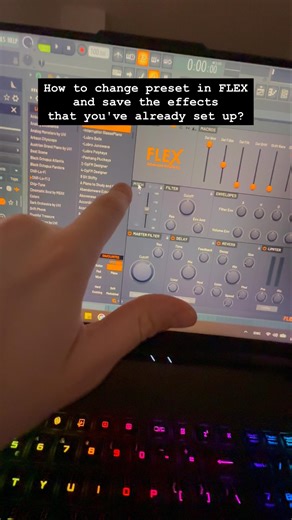 How to change presets in FLEX without affecting effects in FL Studio? #flstudiotips #flstudio #fltip