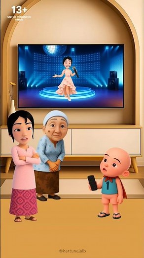 kak ros dan opah jadi penyanyi 😂