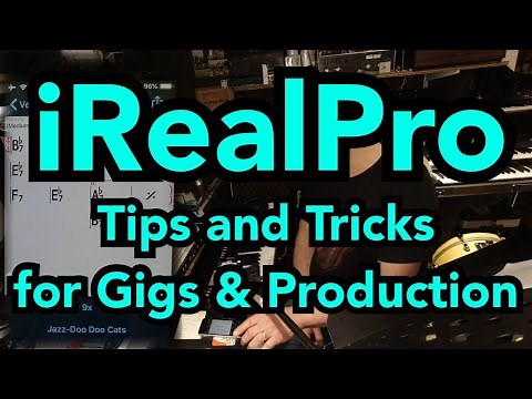 iRealPro: Tips and Tricks for Gigs & Production