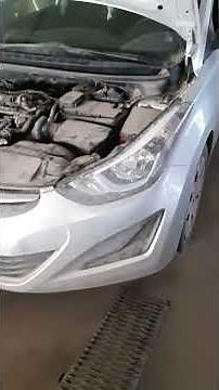 Hyundai Elantra Variable Valve Timing Control(VVT) Solenoid Location and Removal Reference