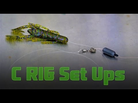 My Two Carolina Rig Set Ups for Bass