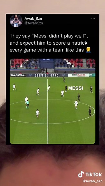 Honestly Barça are a better team 🤷‍♂️ #messi #barca #psg #MONICAATEST #foryou #leomessi #football #soccer #sports #fyp #messifans