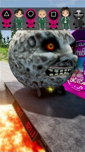 Funny Cars VS Impracticable BOLLARD BARBIE Crash in BeamNG.drive