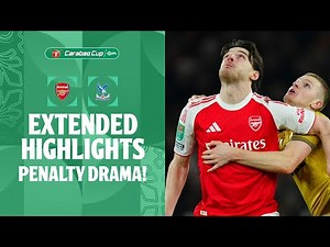 PENALTY DRAMA! | Arsenal v Crystal Palace extended highlights