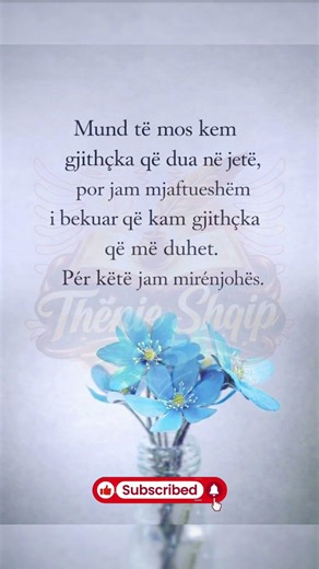 Mirënjohja për atë që kemi
