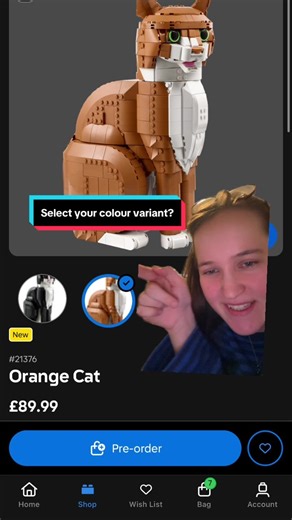 Choosing the Right Color Variant for Your Lego Cat