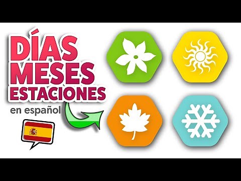 Learn Spanish: Days, months and seasons in Spanish ✅ (Aprender español)