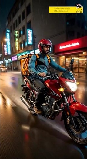 Ride like a hero. Eni 2-wheeler oil