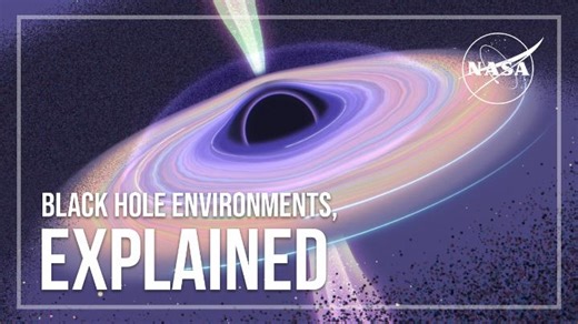Even though we can’t directly observe black holes, the regions around them tell incredible stories! From blazing coronas and swirling accretion disks to powerful jets that stretch millions of miles, these extreme environments reveal the secrets of black holes and their role in shaping the universe. Get pulled into “Black Hole Environments, Explained.” #BlackHoleFriday | NASA Universe