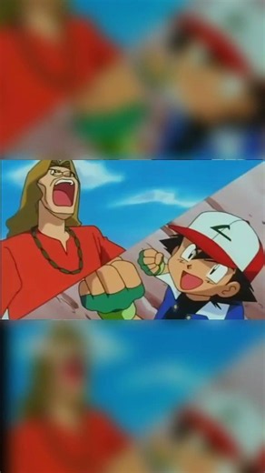 Ash Vs Blane Kanto Gym Battle ❤️‍🔥 #pokemon
